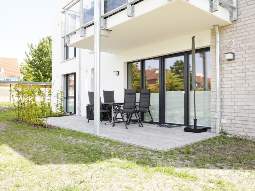 Weiße Villen Whg. 03 - Blick auf die Terrasse