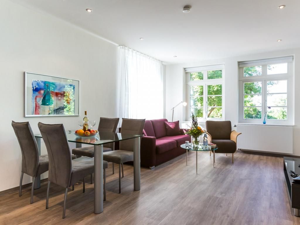 Villa Höger Whg.5 - Blick auf den exklusiven Wohn-/ Essbereich