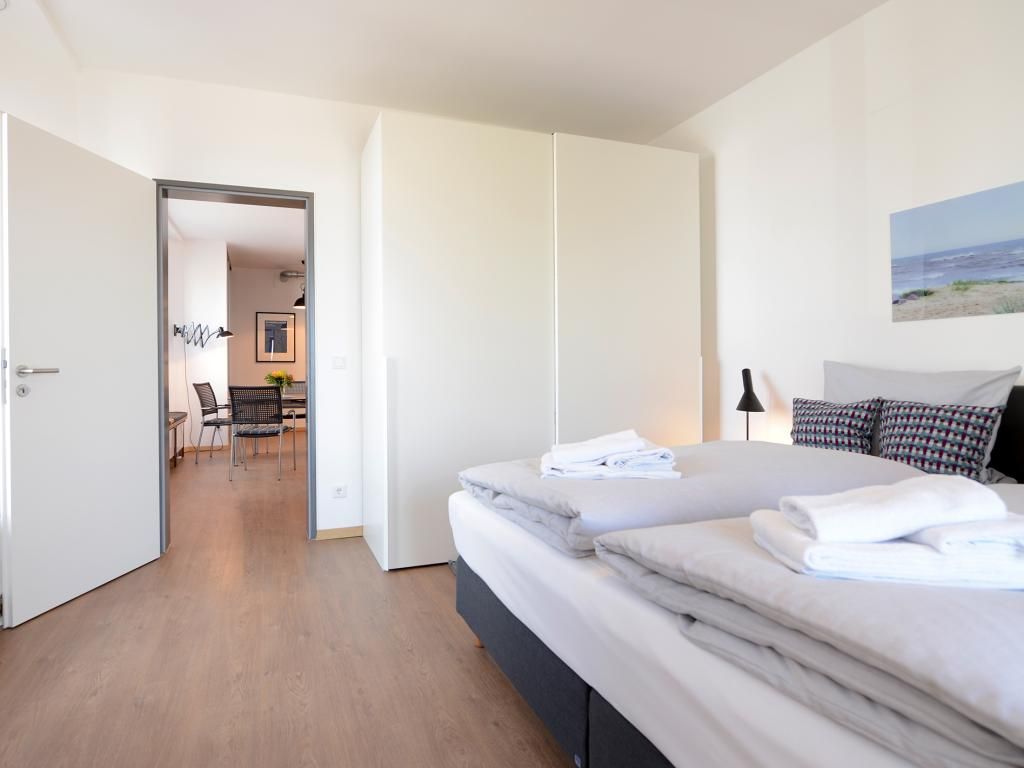 Beruhigend eingerichtetes Schlafzimmer
