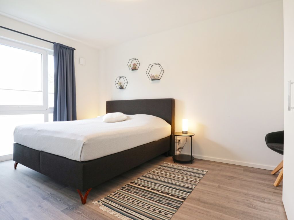 Weiße Villen Whg. 03 - Blick in das Schlafzimmer