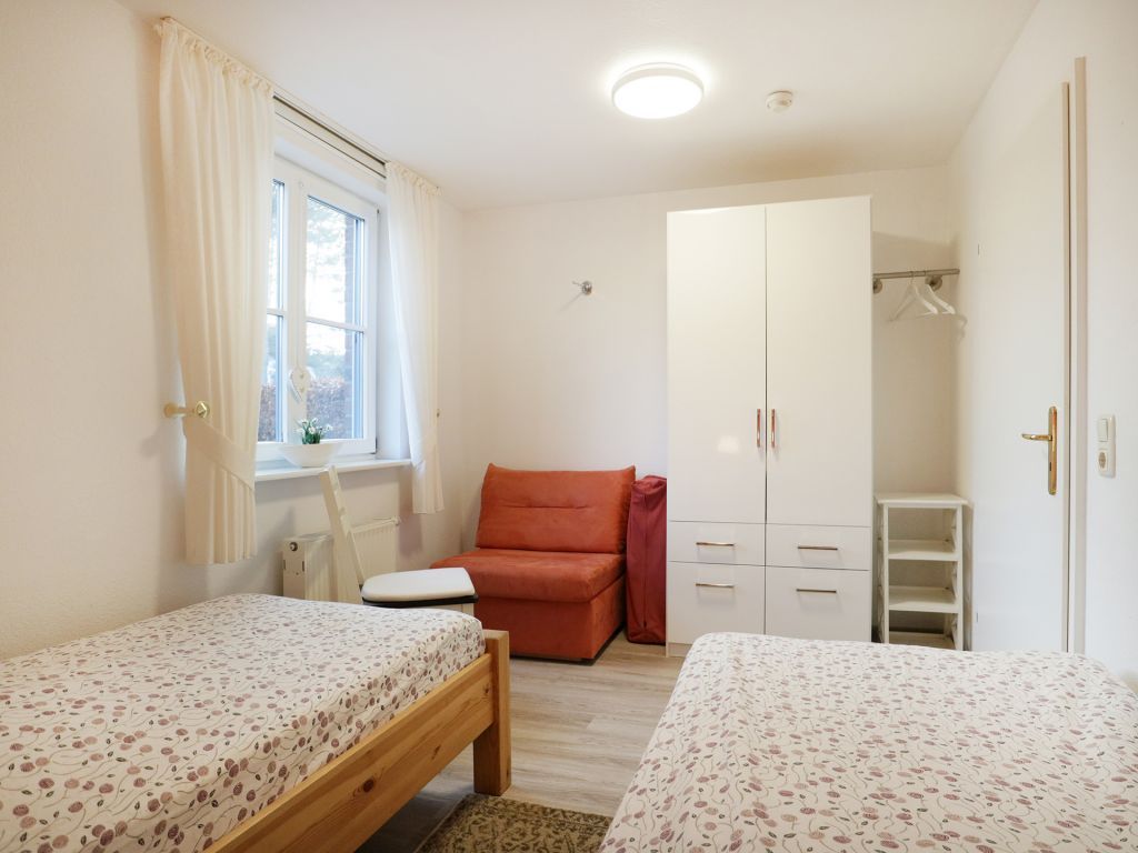 Papillon Whg. Pa17/1 - Blick in das Schlafzimmer mit 2 Einzelbetten