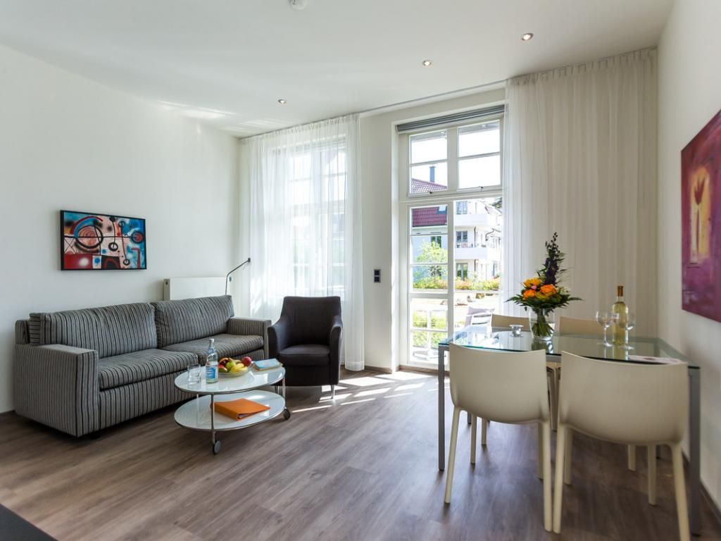 Villa Höger Whg.3 - Blick auf den Wohn-/ Essbereich