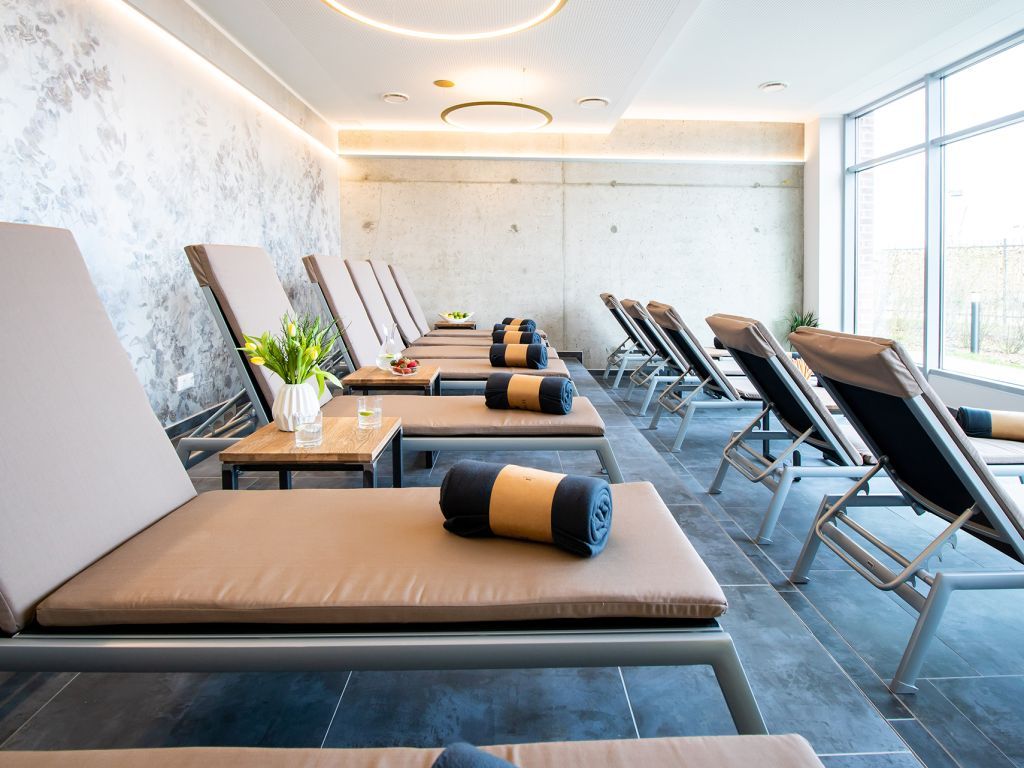 SPA Hafenspitze - Blick auf den Wellnessbereich