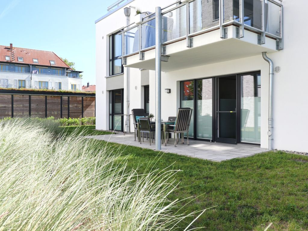 Weiße Villen Whg.25 Walfisch - Blick auf die herrliche Terrasse