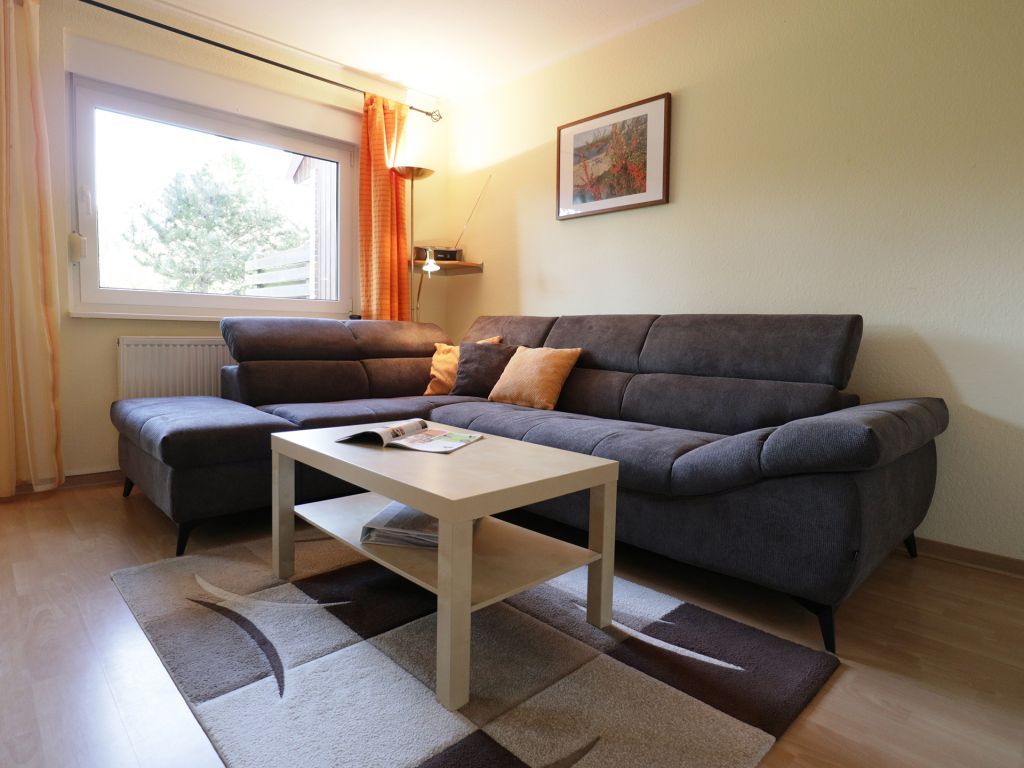 Urlauberdorf 59b/ Kleeblatt - Blick auf das gemütliche Sofa
