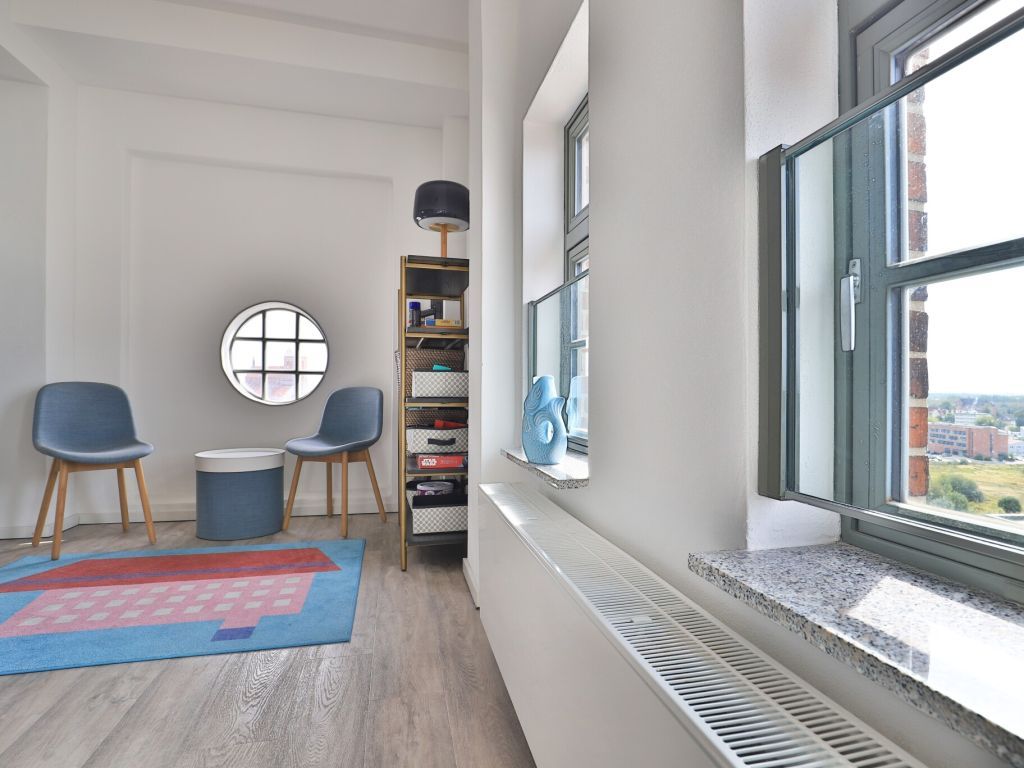 Ohlerich Speicher App. 48 - Blick auf den Sitzbereich im EG