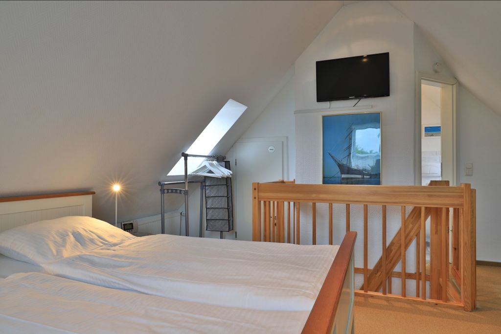 Peter Pan - Blick auf das Schlafzimmer im oberen Bereich