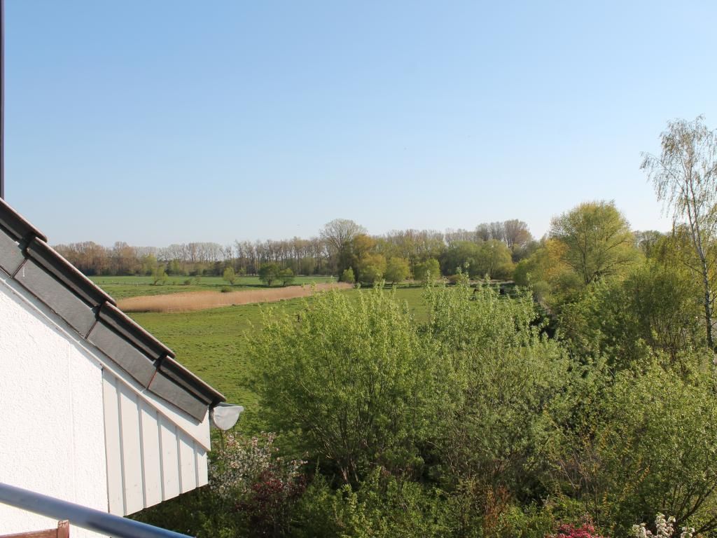 Haffblick Whg. 14 - Balkon mit Blick auf die Haffwiesen