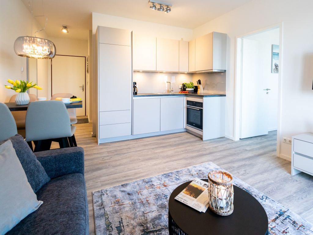 Hafenspitze App.2.20- Blick durchs Appartement