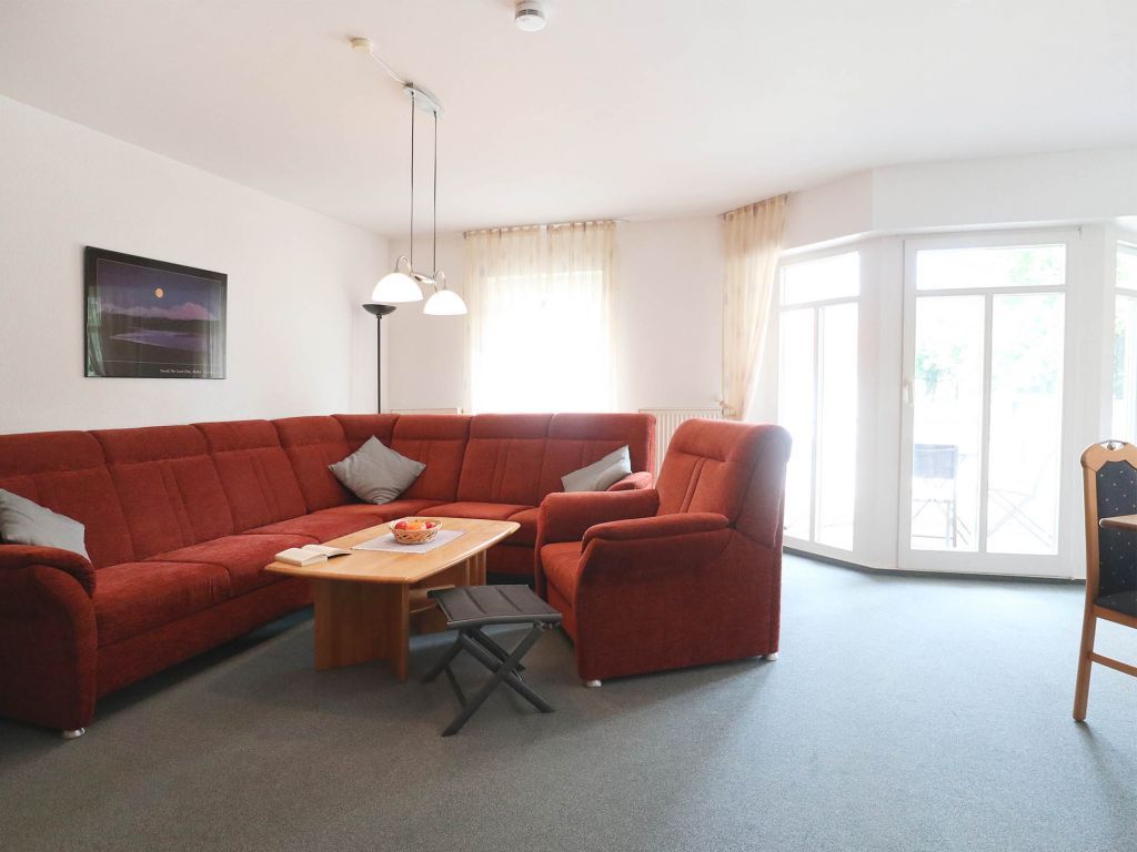 Haus am Meer-D26- Balkonzugang im Wohnbereich