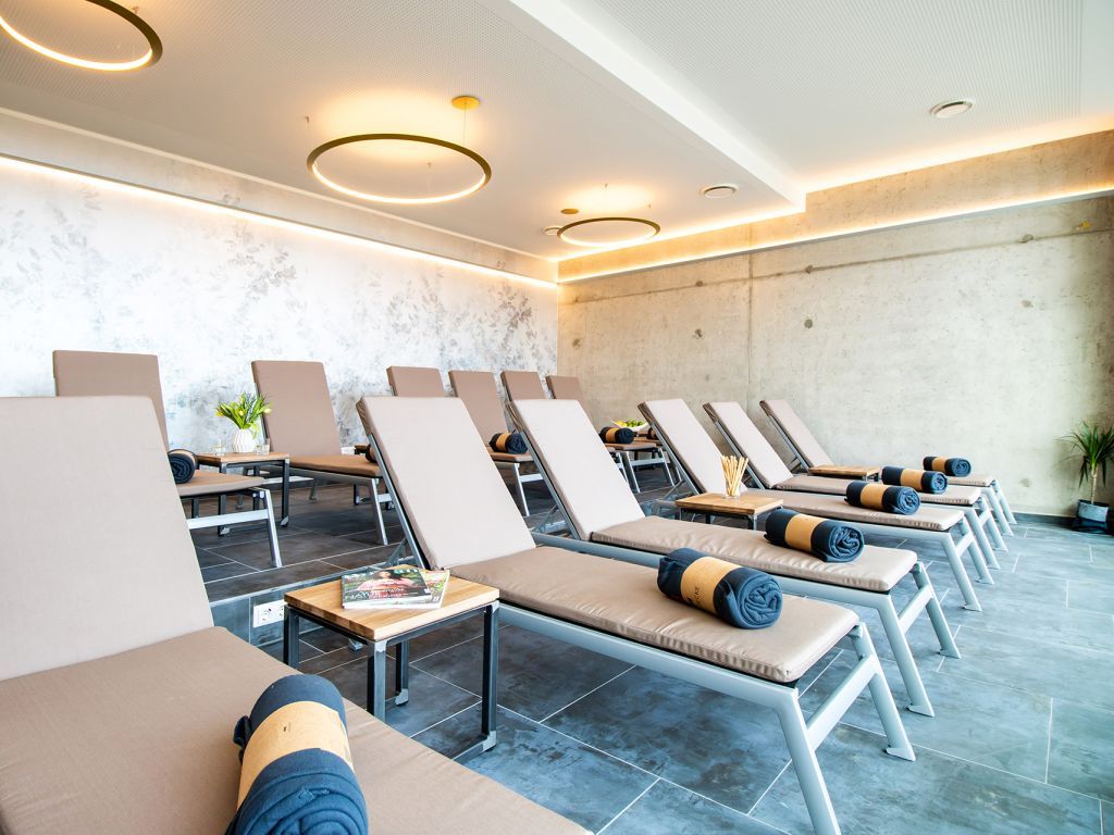 SPA Hafenspitze - Blick auf den Wellnessbereich