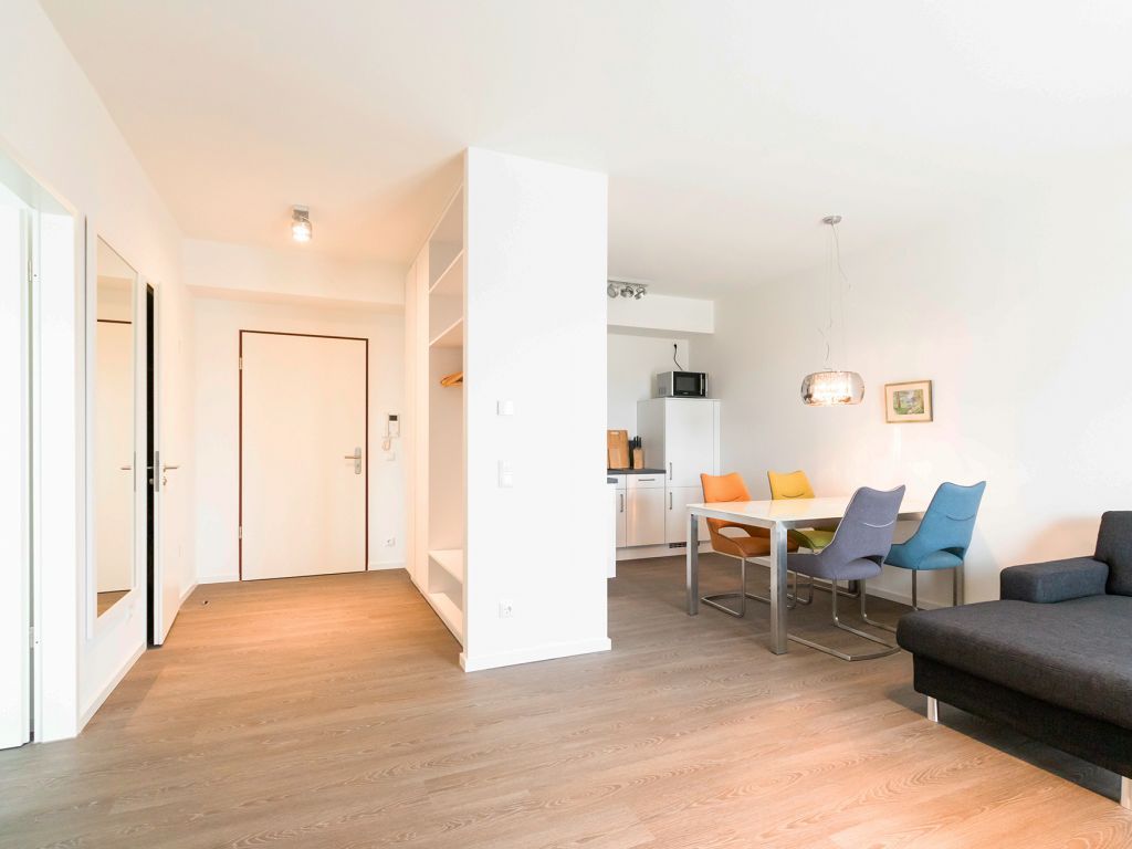 Hafenspitze App. 04 - Blick auf den Eingang zum Appartement