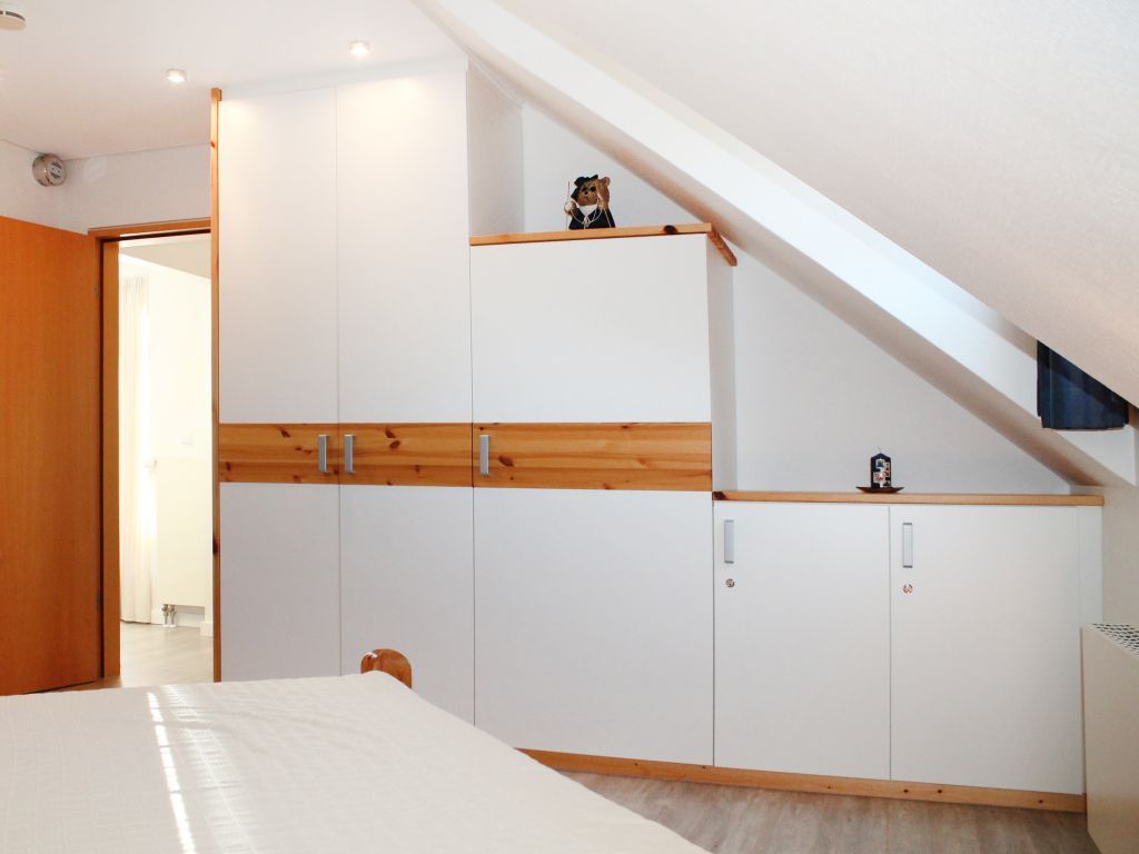 Villa Seegarten Whg. Seg11 - Blick in das große Schlafzimmer