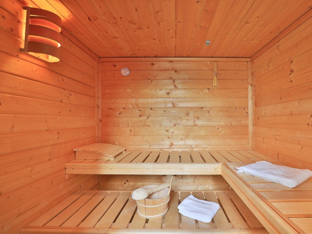 3 Meeresperlen Strandhaus - Blick in die Sauna