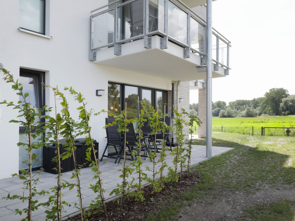 Weiße Villen Whg. 03 - Blick auf die Terrasse