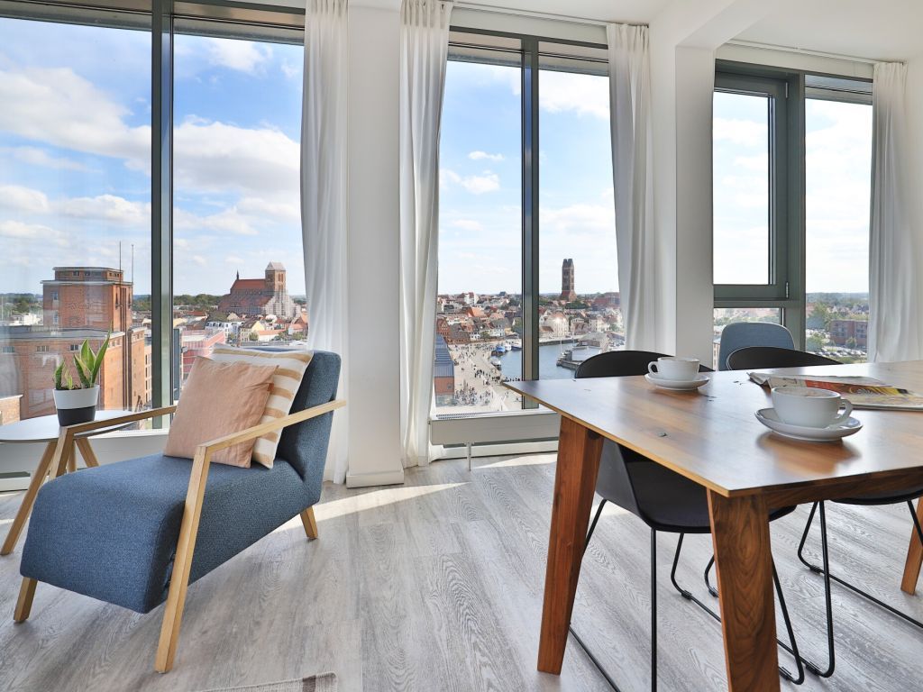 Ohlerich Speicher App. 48 - Blick auf die Altstadt vom Wohnbereich