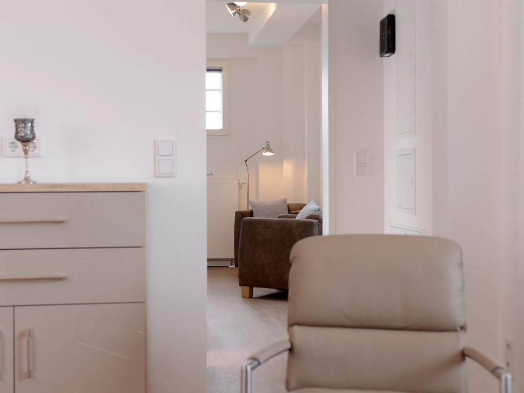 Ohlerich Speicher App. 5 - Blick vom Wohnbereich - Richtung Schlafzimmer