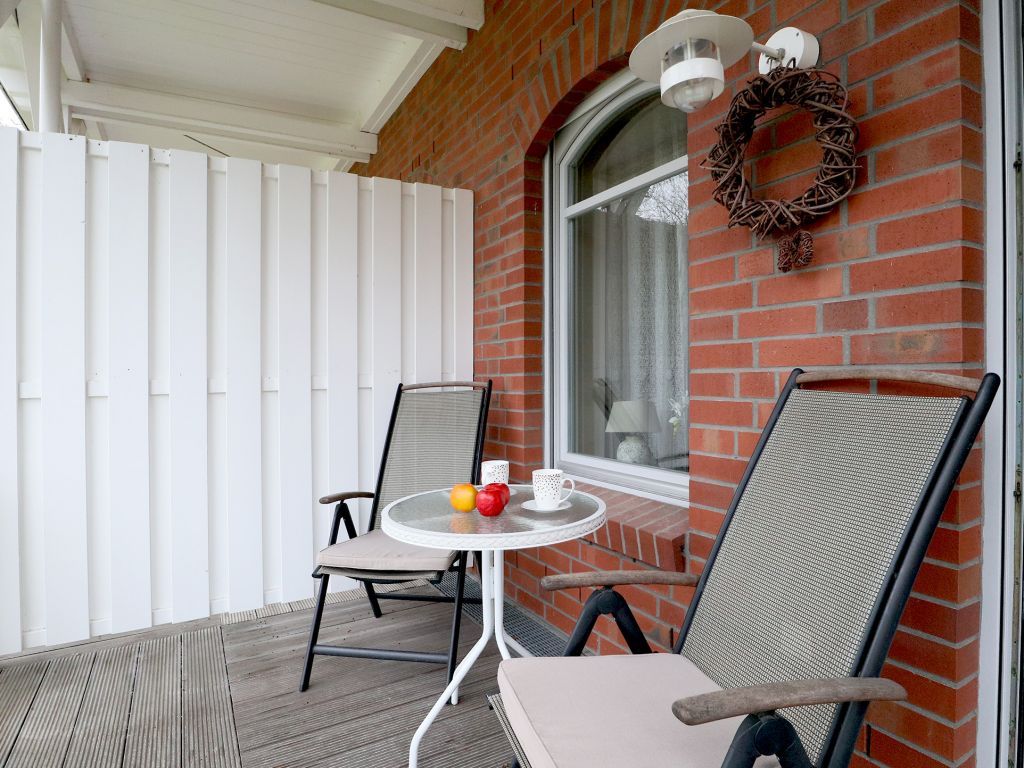 Villa Seegarten App.03- möblierter Balkon