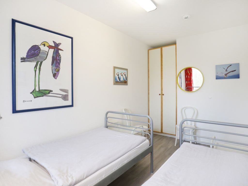 Sünnslag Whg. Sü1/04 - Blick in das Schlafzimmer mit 2 Einzelbetten