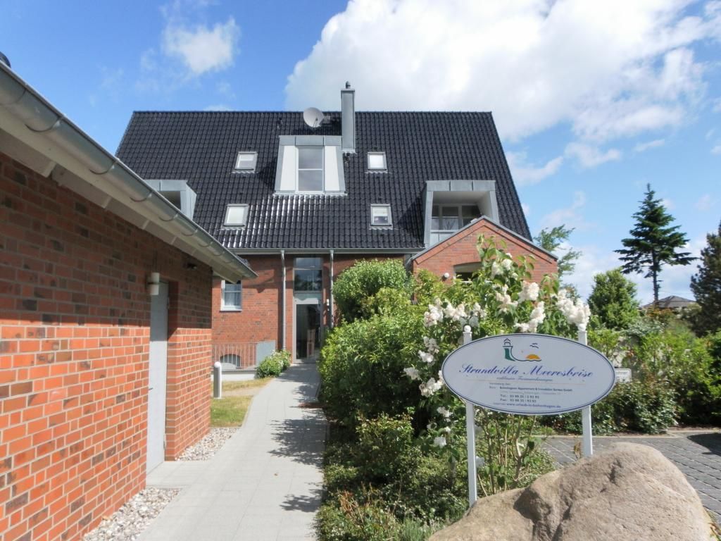 Meeresbrise - Blick auf das Appartementhaus von der Landseite