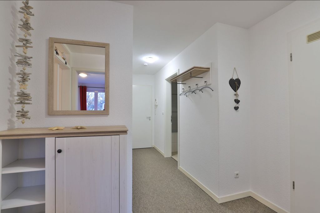 Seeschwalbe Whg. Sew8/ Möwe - Blick in den Flur der Wohnung