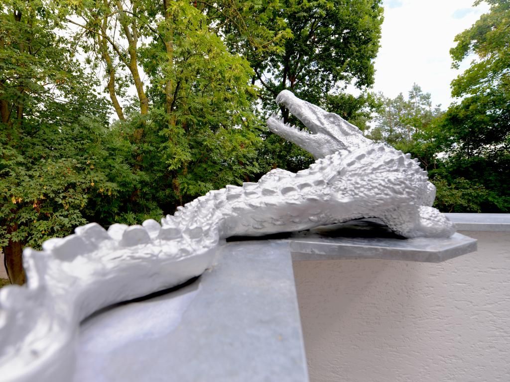Florida App.4 Donnerstag - Blick auf das MaskoÌ£ttchen der Villa