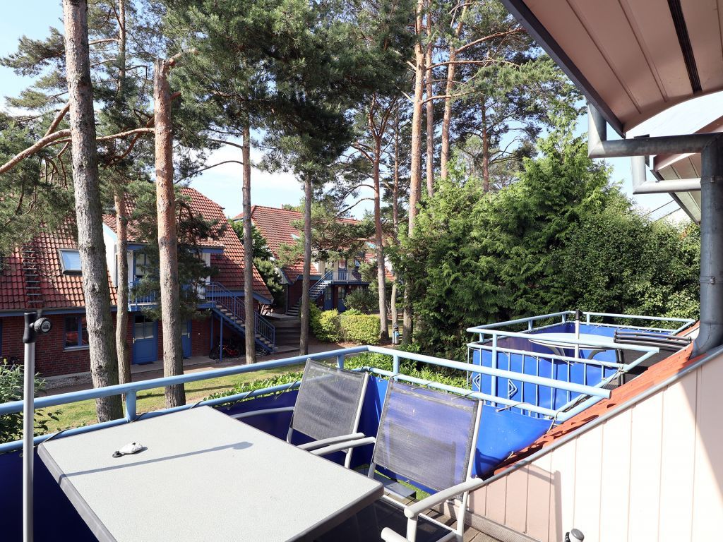 Papillon Whg. Pa12/7 - Blick auf den Balkon
