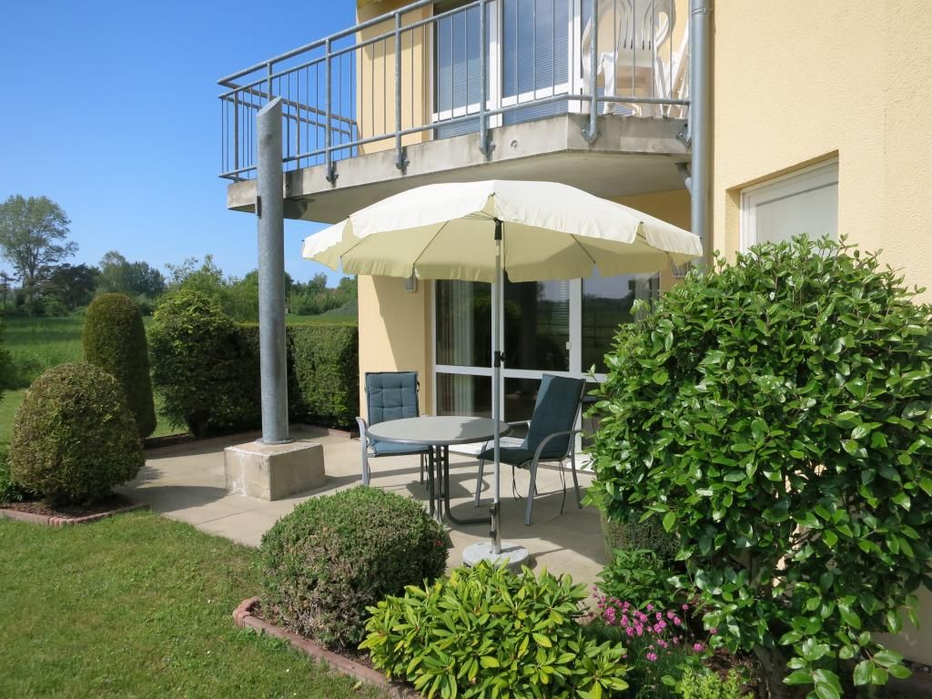 Godewind Whg. GW02 - Blick auf die Terrasse