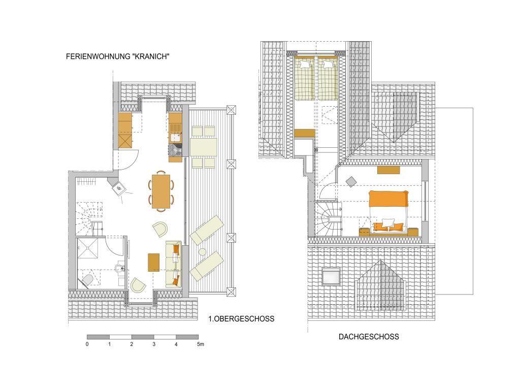 Haus Prignitz Whg. Kranich - Grundriss