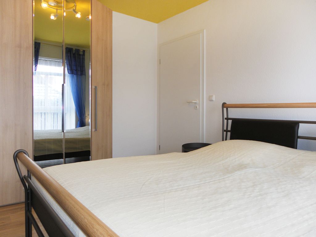 Haus am Meer, Whg. D10 - Blick in das Schlafzimmer