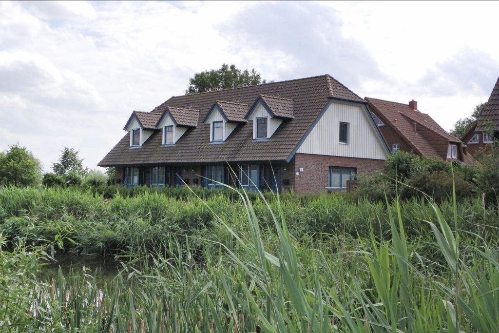 Haus Windrose - Blick auf das Ferienhaus mit 4 Einheiten