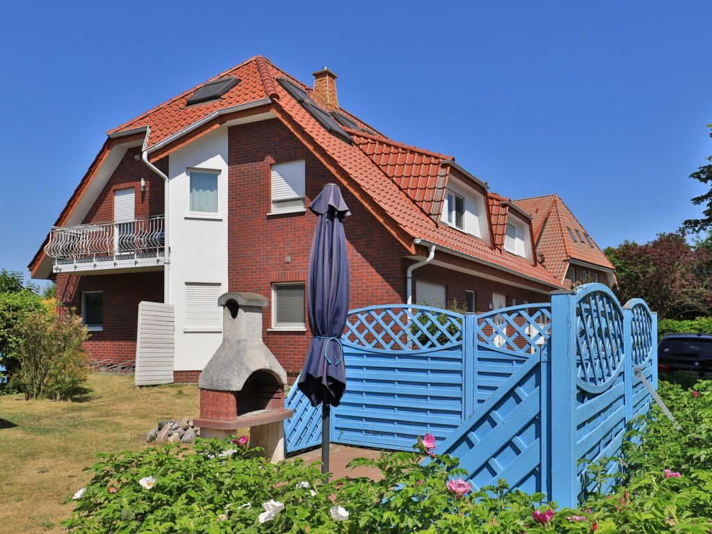 Silbermöwe - Blick auf das Appartementhaus