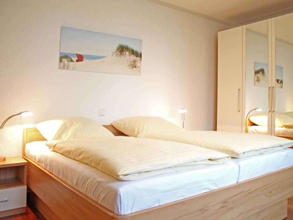 Villa Seegarten Whg. Seg07 - Blick in das Schlafzimmer