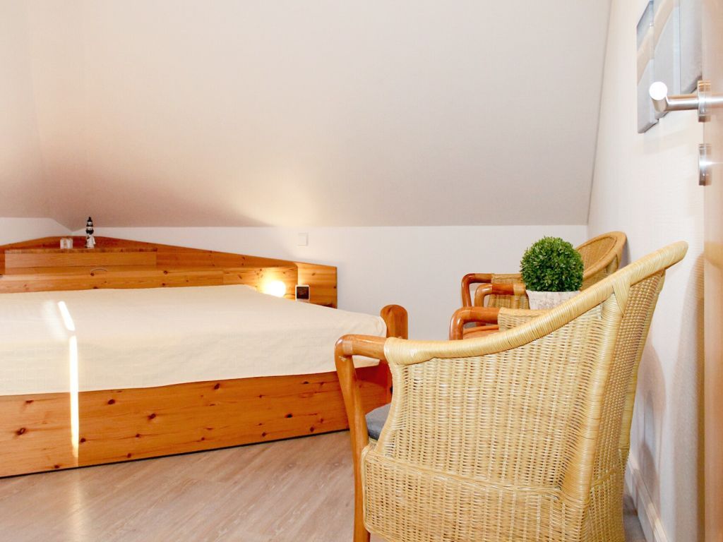 Villa Seegarten Whg. Seg11 - Blick in das große Schlafzimmer
