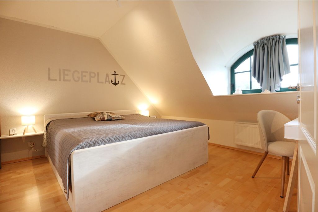 Padua Ferienwohnung - Blick in das untere Schlafzimmer