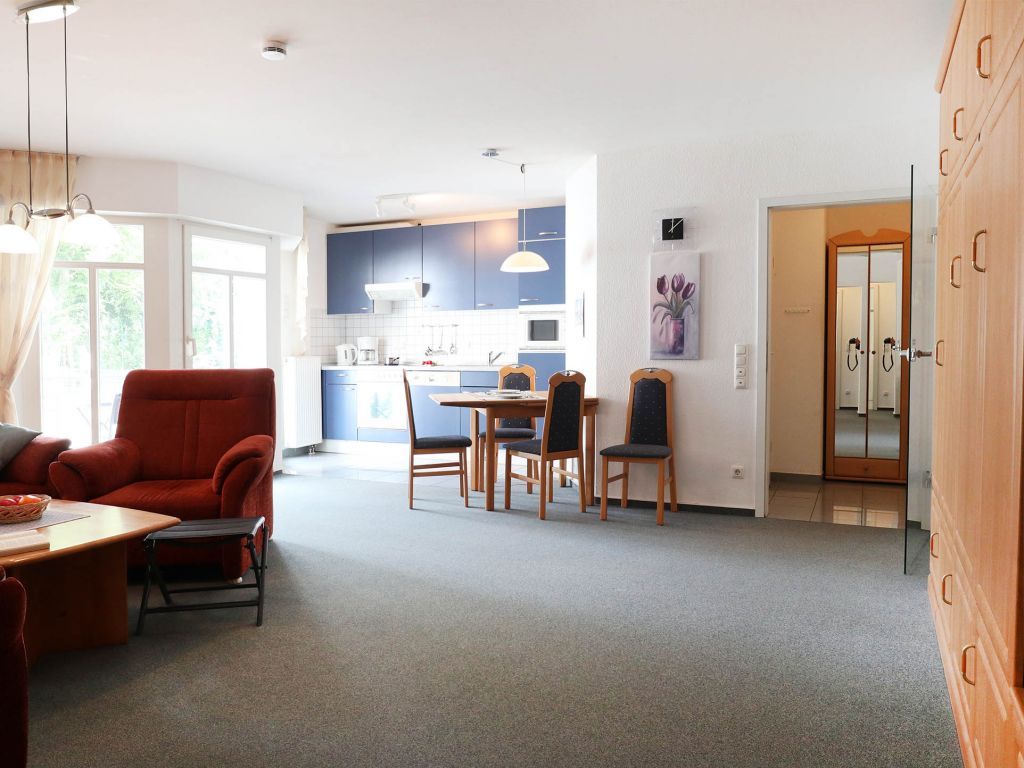 Haus am Meer-D26- Blick durchs Appartement