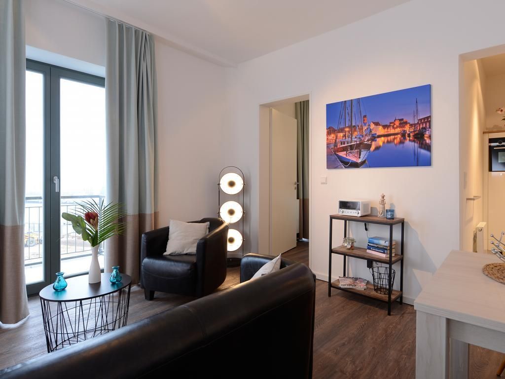 Ohlerich Speicher App. 19 - Blick auf den offenen Wohn-/ Essbereich
