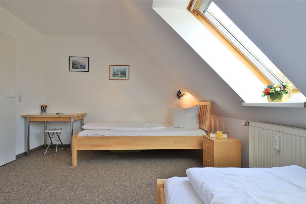 Likedeeler Whg. Li31 - Blick in das Kinder-/ Gästezimmer im OG
