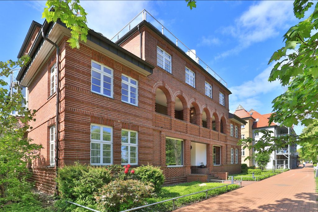Villa Höger - Blick auf die wunderschöne Villa von der Mittelpromenade
