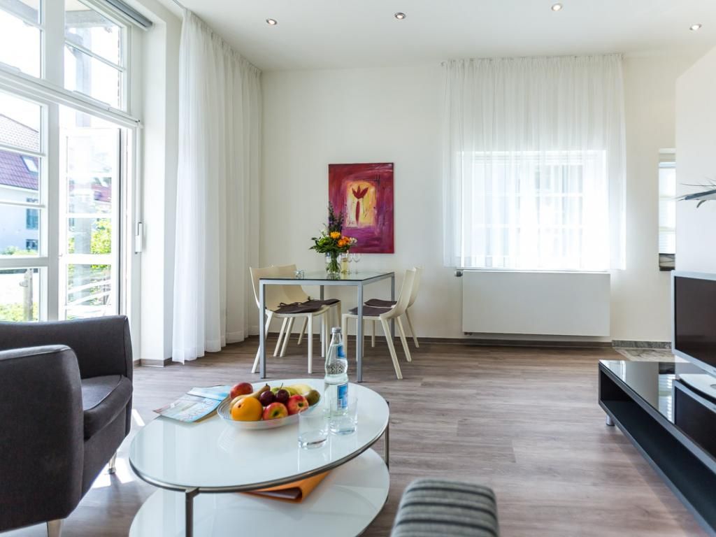 Villa Höger Whg.3 - Blick auf den Wohn-/ Essbereich