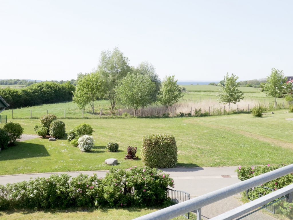 Haus am Meer- Ausblick vom Balkon auf die Ostsee