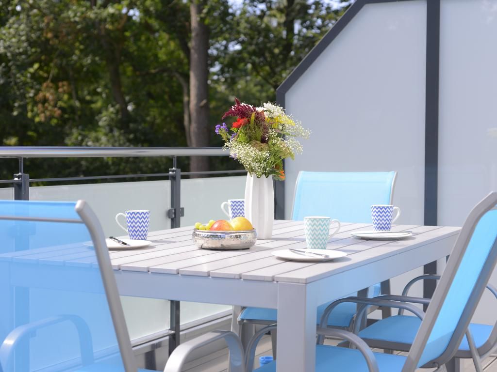 Florida App.7 Sonntag - Blick auf die Dachterrasse