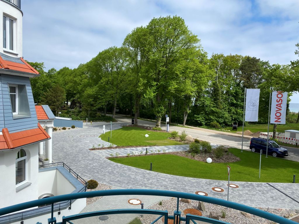 Haus am Meer D6- Ausblick vom Balkon