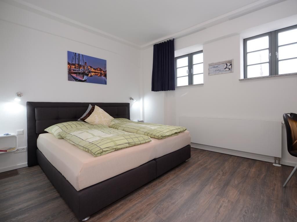 Ohlerich Speicher App. 24 - Blick in das großzügige Schlafzimmer