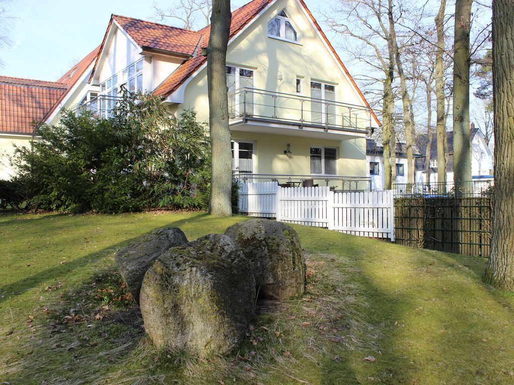 Strandvilla Whg. 3 - Blick auf das Appartementhaus