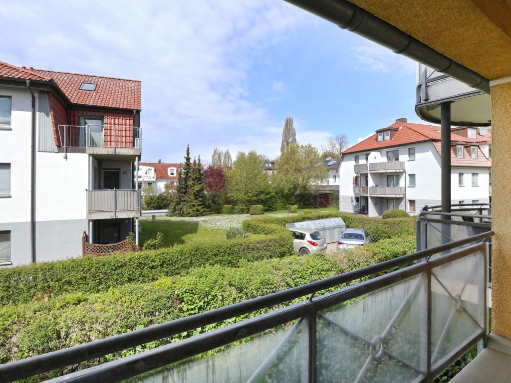 Minervapark Whg. Mi13 - Blick vom Balkon auf dnie Umgebung